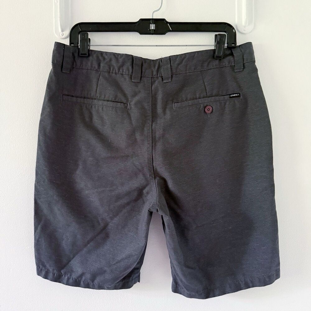 O'Neill Hybrid Walkshorts Mens Size 33 Slate Gray Quick Dry Stretch Shorts 9" - Picture 4 of 15